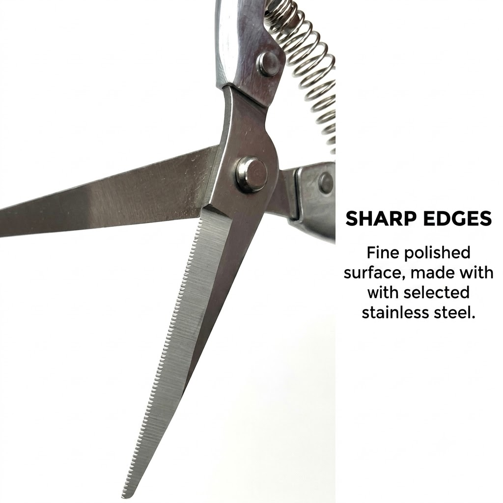 Garden Snips for Flowers, Herbs & Vegetable Harvesting