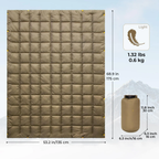3-in-1 Multi-Functional Camping Blanket – Lightweight Portable Outdoor Blanket