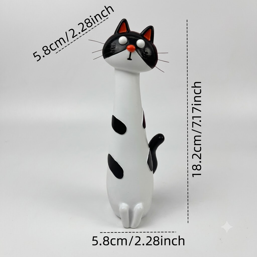 Cat Shaped Vase – Cute Cat Flower Vase for Home Decor