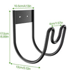 Wall Mounted Garden Hose Holder for Outdoor Hose Storage