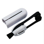 Portable Eyeglass Lens Cleaner with Dry Carbon Pads