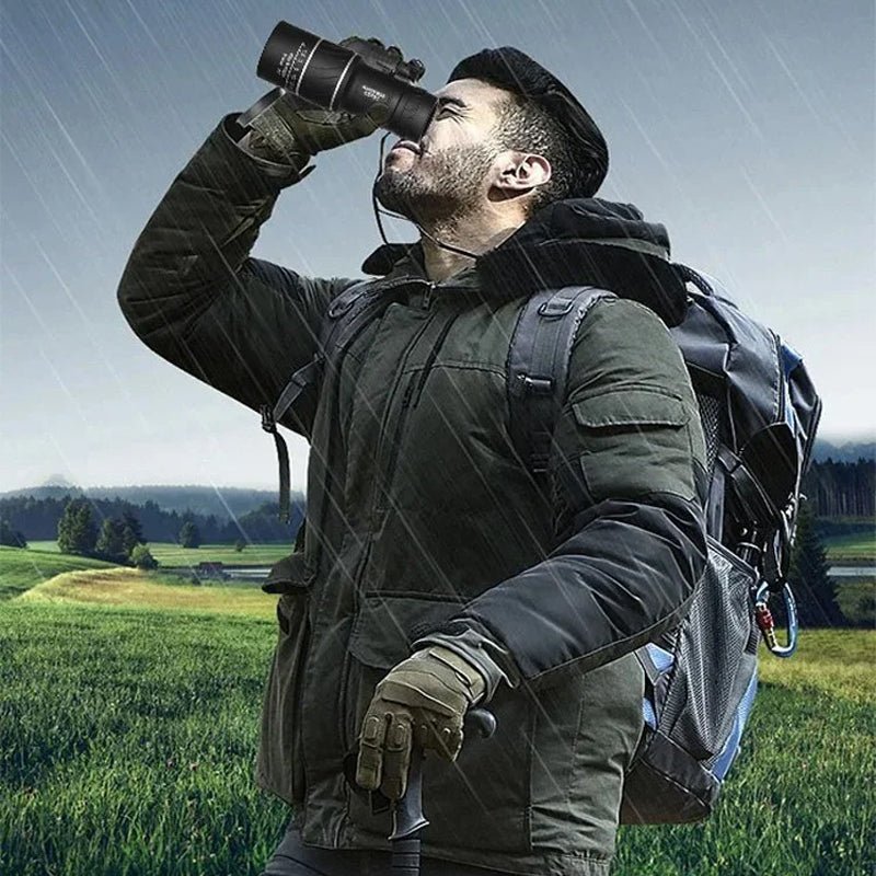 16x52 Compact Monocular Telescope with Zoom for Wildlife Viewing & Outdoor Travel