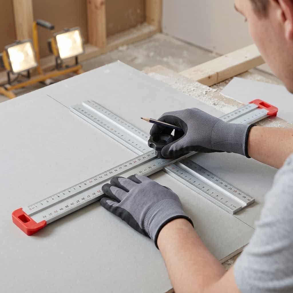 Adjustable Woodworking Measuring Tool, Angle Finder & Marking Ruler