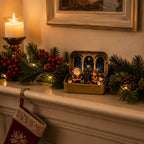A Tiny Christmas Wonderland in a Tin