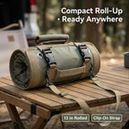Hanging Tool Bag with 6 Zipper Pockets for Garage & Workshop
