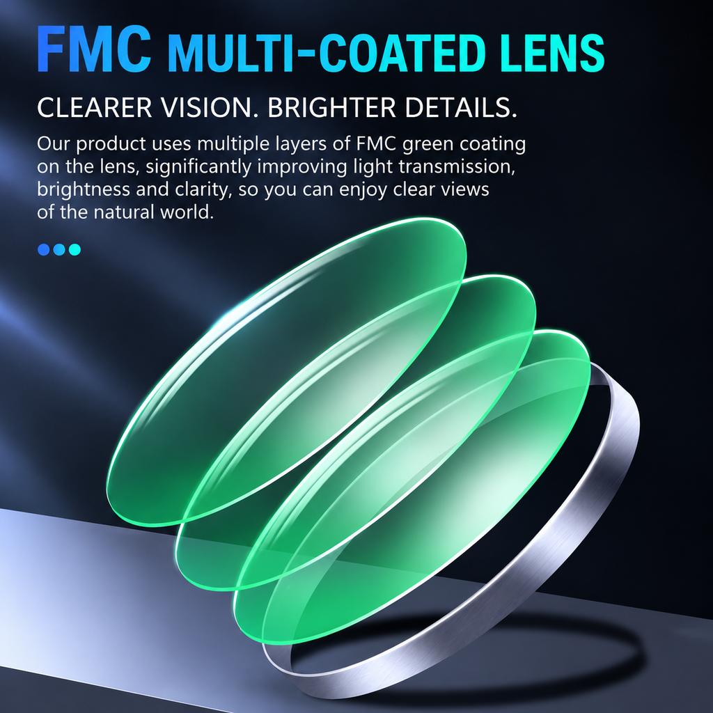 16x52 Compact Monocular Telescope with Zoom for Wildlife Viewing & Outdoor Travel