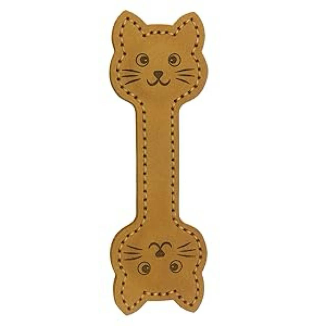3 Pack Leather Magnetic Bookmark Clips Cat and Dog Paw Design