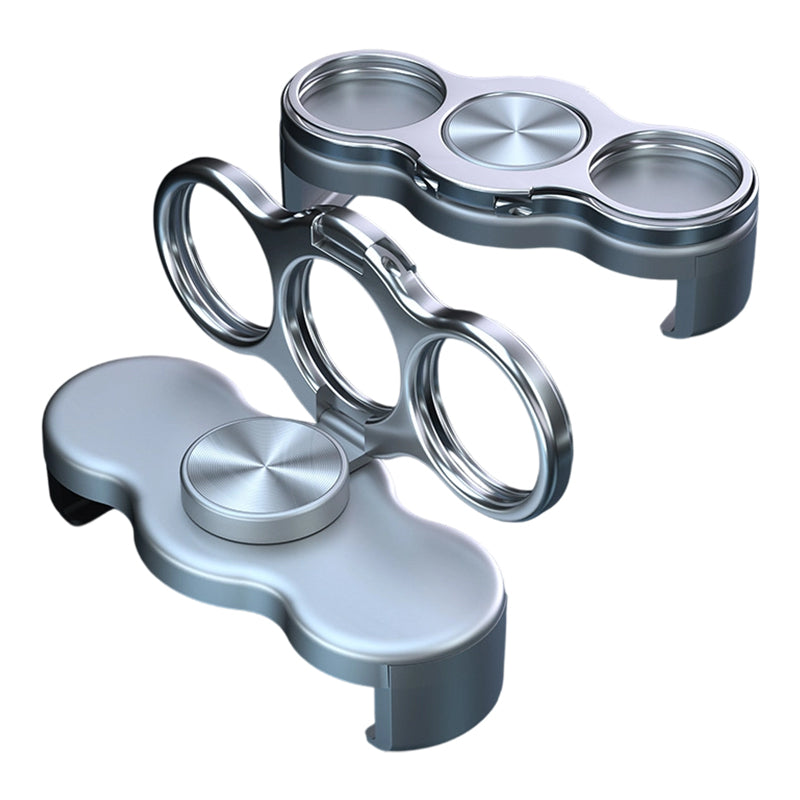 360° Rotating Magnetic Phone Ring Holder with Foldable Grip