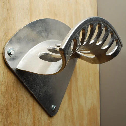 Cast Aluminum Hose Rack - 13" wide