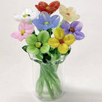 Mini Glass Flower Bouquet