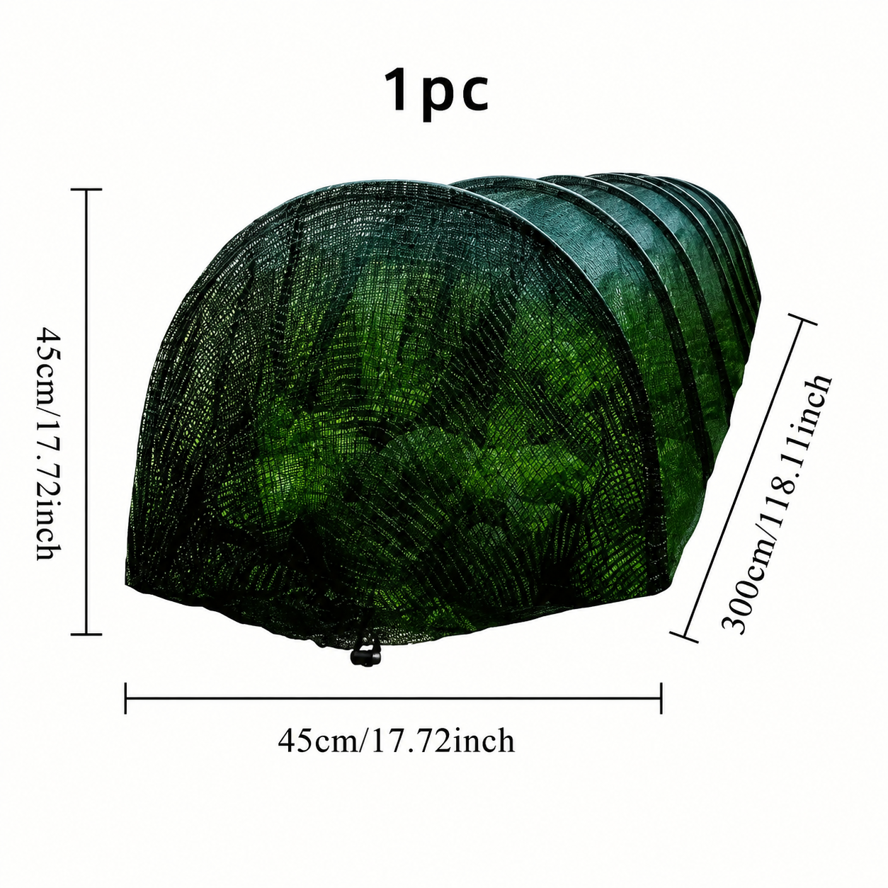Portable Garden Frost Tunnel Shade Net