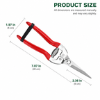 Garden Snips for Flowers, Herbs & Vegetable Harvesting