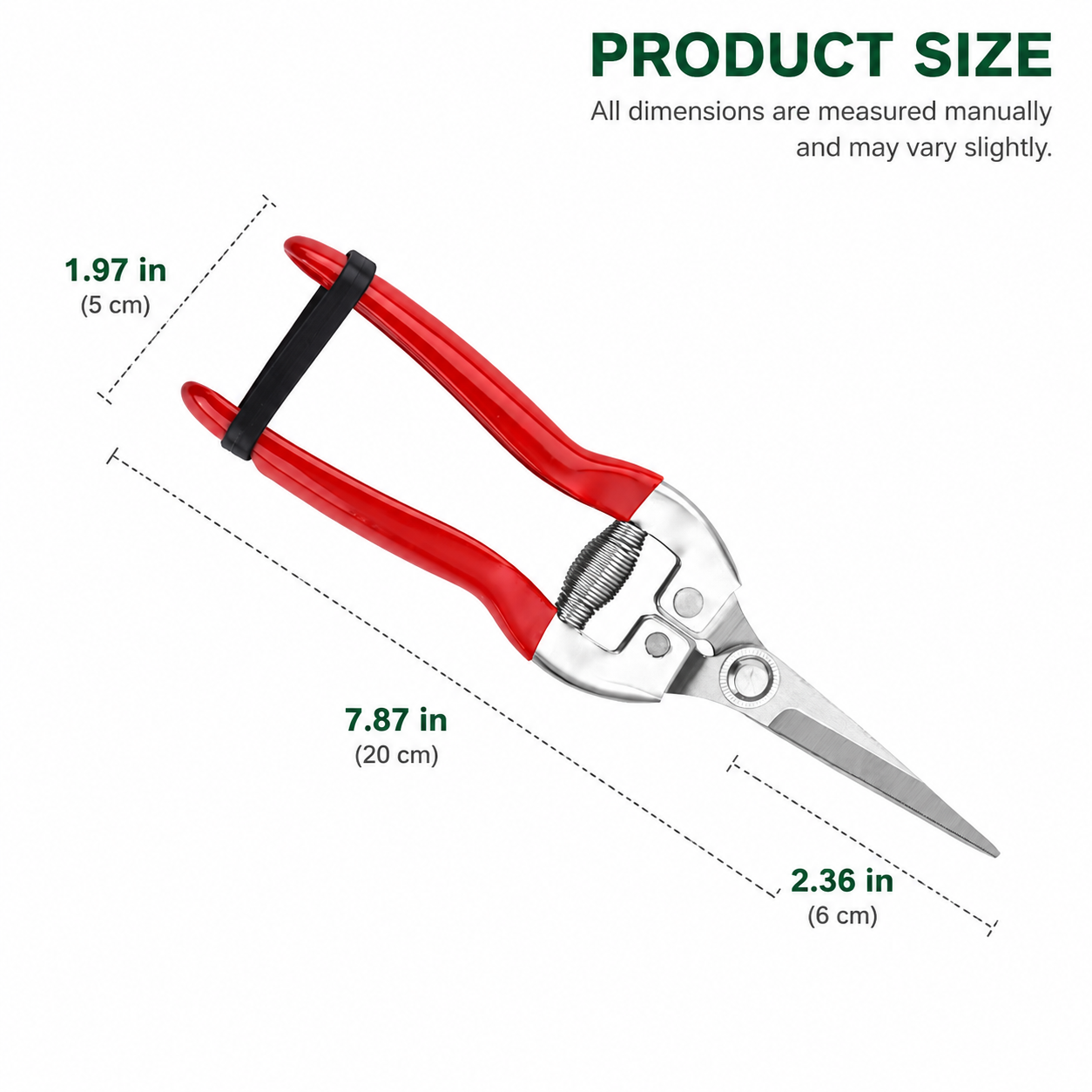 Garden Snips for Flowers, Herbs & Vegetable Harvesting