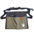 Garden Tool Waist Bag with Adjustable Belt and Multi Pockets