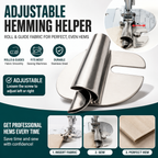 Adjustable Sewing Machine Hemmer Attachment for Rolled Hems