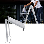 Foldable Ladder Work Platform Aluminum Step Ladder Shelf