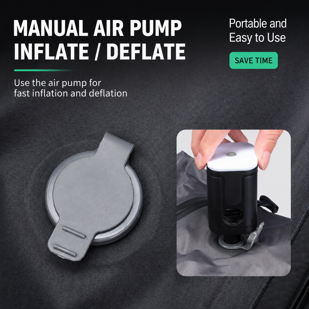 17L Travel Compression Bag with Pump for Clothes & Luggage
