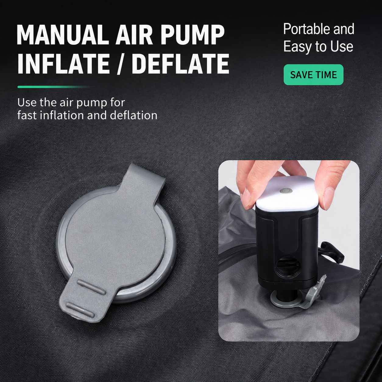17L Travel Compression Bag with Pump for Clothes & Luggage