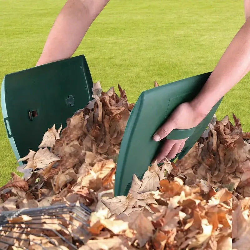 Plastic Leaf Grabber Tool with Hand Strap for Yard Cleanup