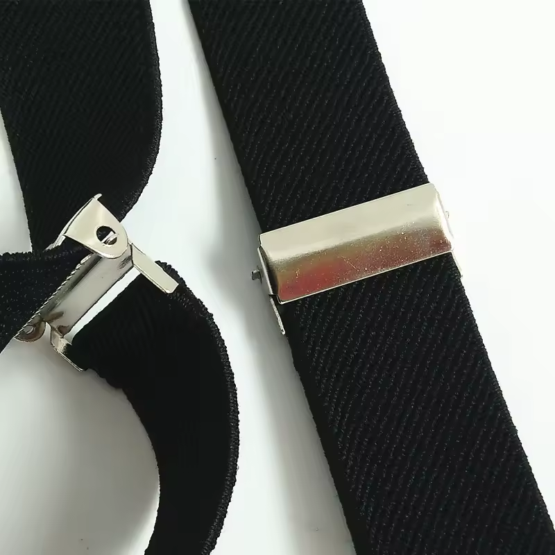 Suspenders for Men - Adjustable Y-Back 3-Clip Suspenders with 1 Inch Straps