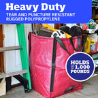 48 Gallon Heavy Duty Lawn & Leaf Bag with Reinforced Handles