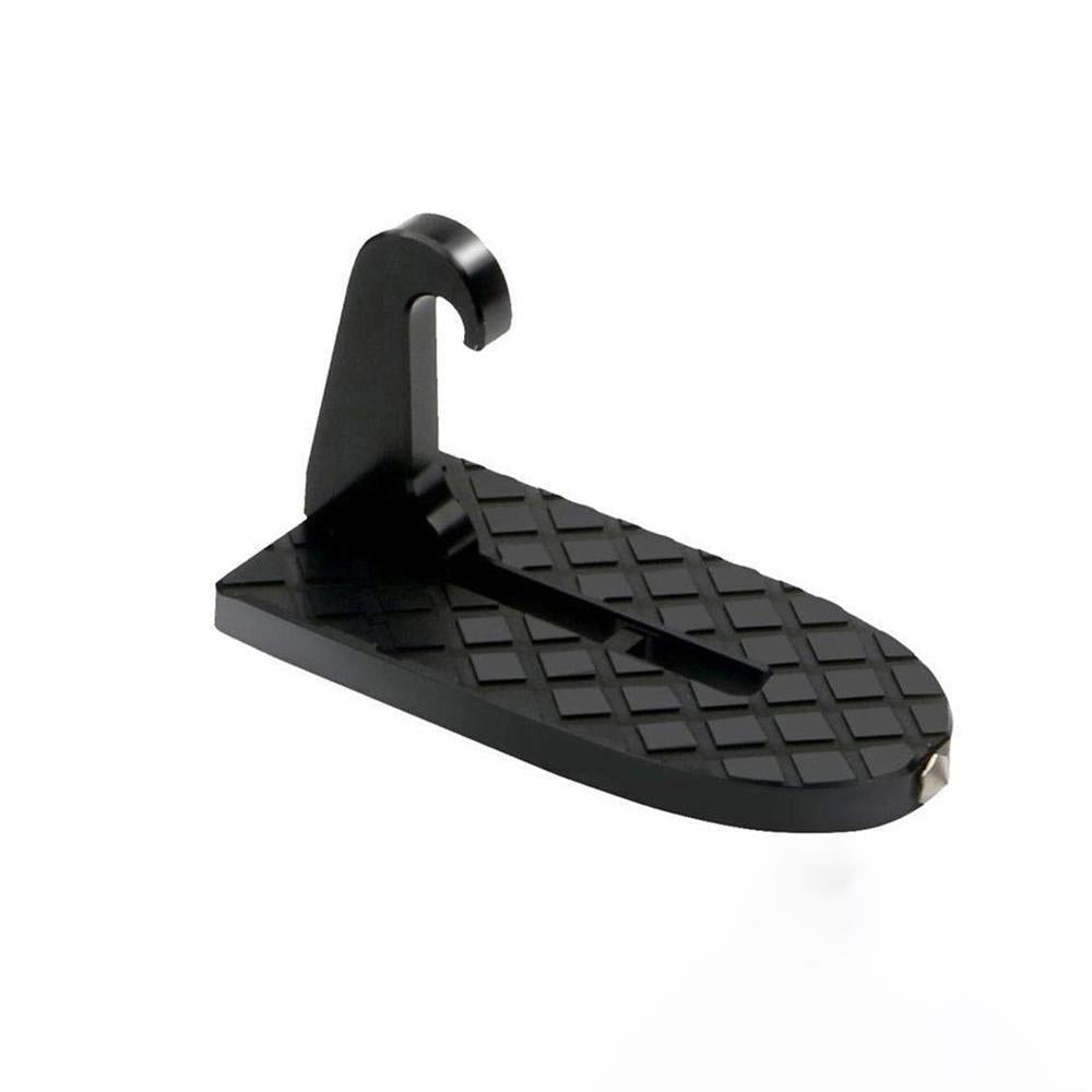 Foldable Car Door Step for Roof Access with Safety Hammer