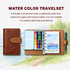 Portable Travel Watercolour Paint Set