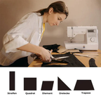 Fabric cutter with clamp for precise cuts