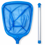 Pool Skimmer Net with Pole – Fine Mesh Leaf & Debris Scoop