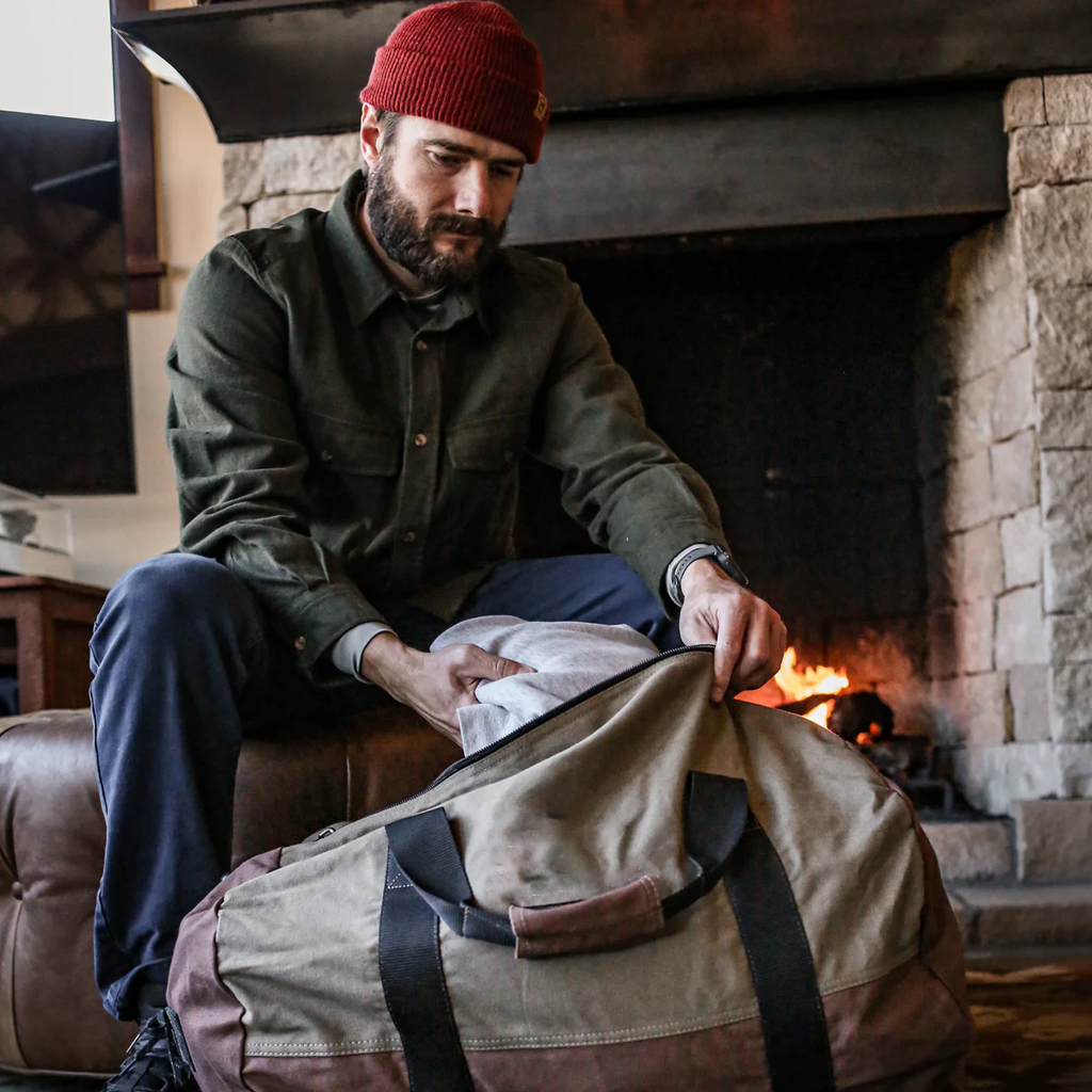 Canvas Duffel Bag – Heavy Duty Travel Weekender Bag