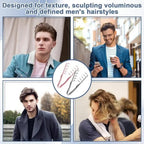 Men's Hair Texture Comb – Dual-Sided Styling Comb for Volume & Lift