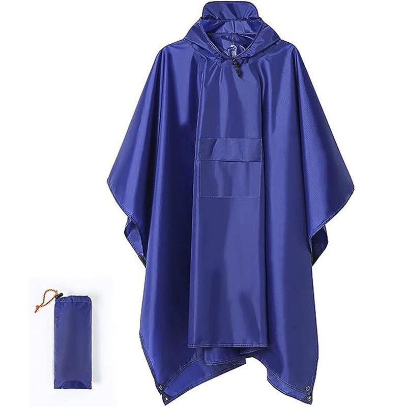 3 in 1 Waterproof Rain Poncho for Camping Hiking Backpacking