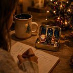 A Tiny Christmas Wonderland in a Tin