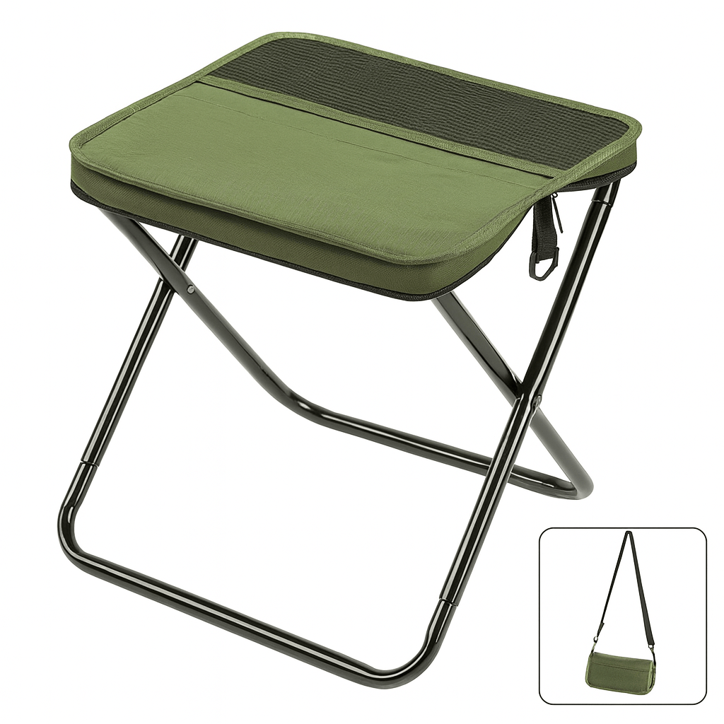 2-In-1 Chair Bag: Lightweight Waterproof Folding Chair And Backpack For Adventures