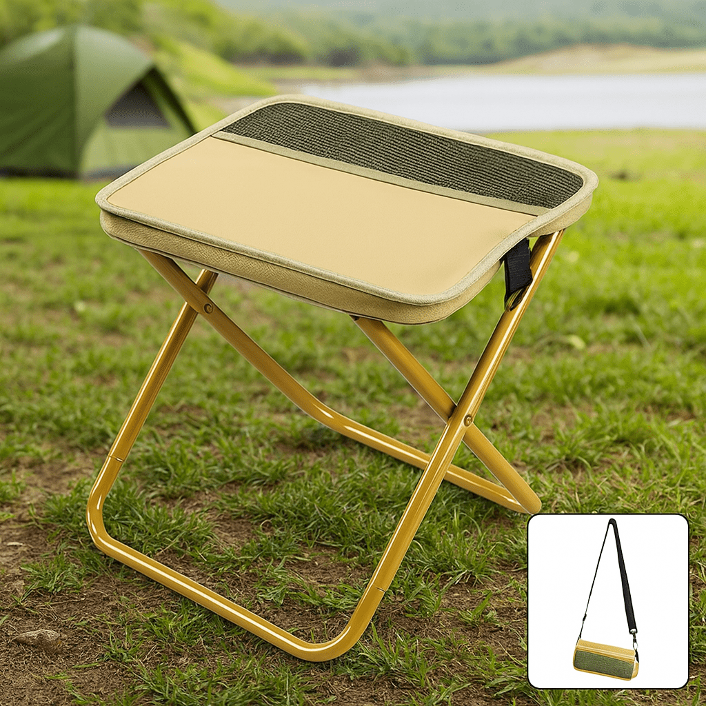 2-In-1 Chair Bag: Lightweight Waterproof Folding Chair And Backpack For Adventures