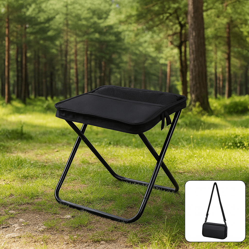 2-In-1 Chair Bag: Lightweight Waterproof Folding Chair And Backpack For Adventures