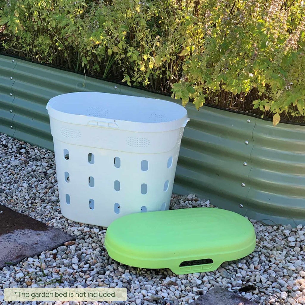 In-Ground Worm Composter Bin for Garden Beds