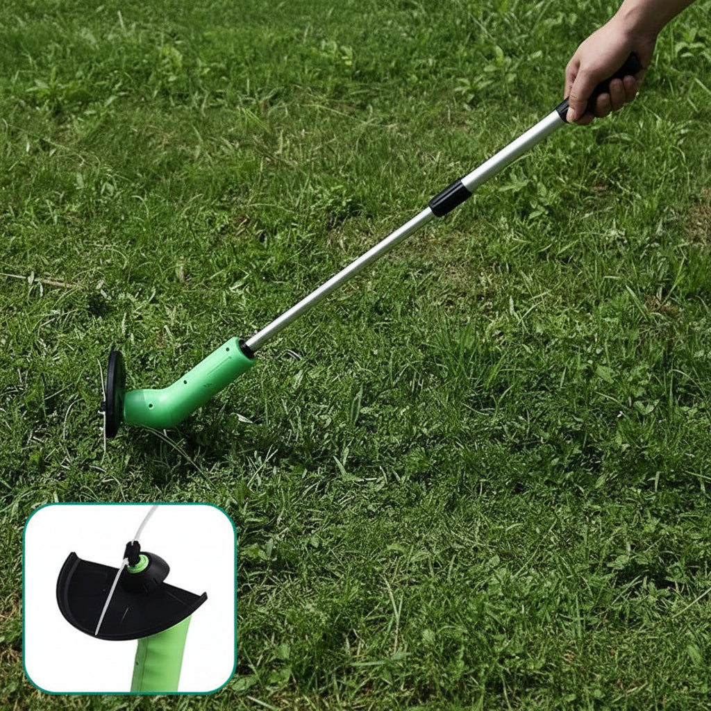 Cordless Mini Grass Trimmer Lightweight Adjustable Cutter