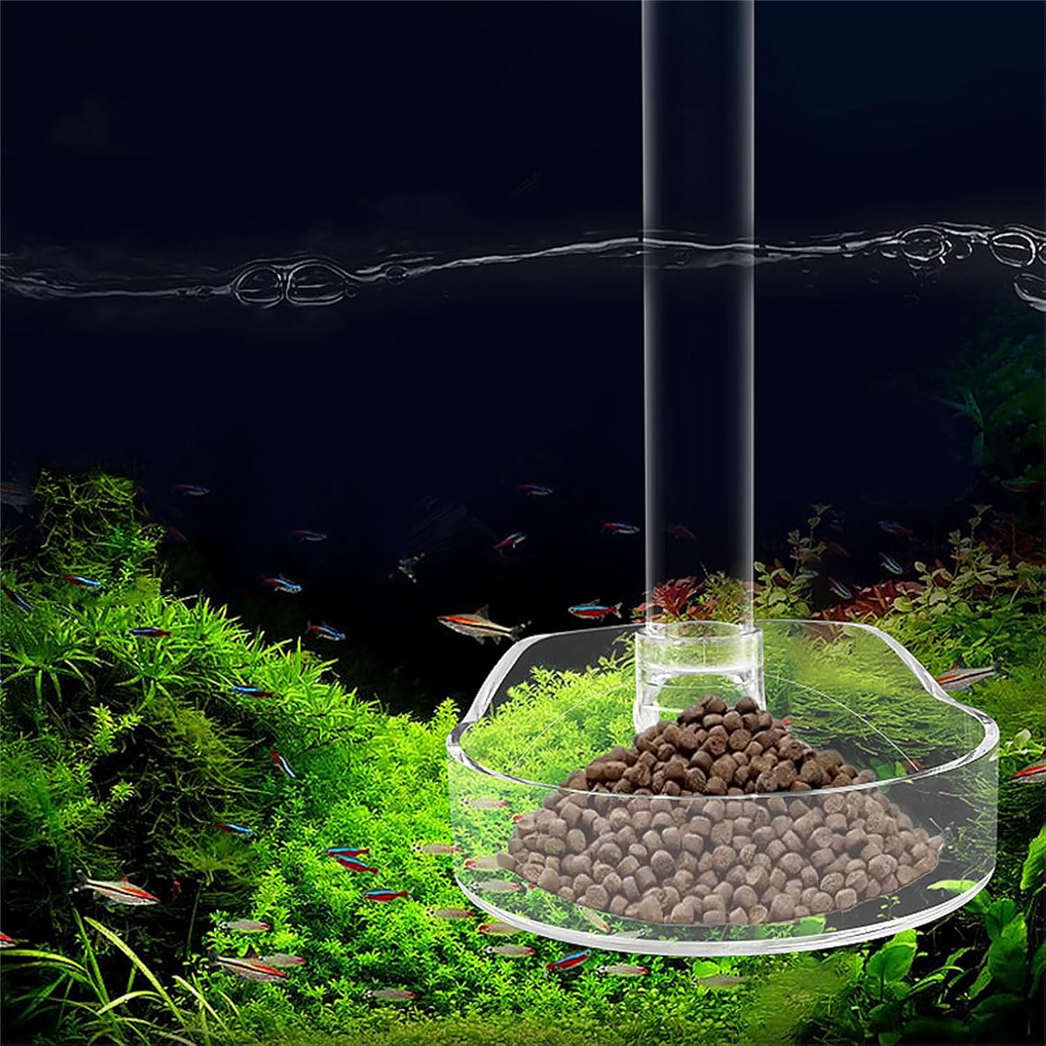 Anti Drift Fish Feeding Feeder for Aquarium Tank