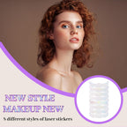 Holographic Glitter Freckles Temporary Face Tattoos – 8PCS