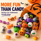 30PCS Halloween Mochi Squishy Toys for Party Favors & Goodie Bags