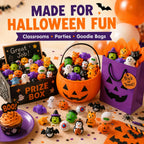 30PCS Halloween Mochi Squishy Toys for Party Favors & Goodie Bags