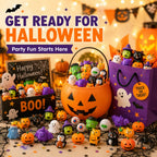30PCS Halloween Mochi Squishy Toys for Party Favors & Goodie Bags