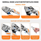 9-Inch Industrial Ratchet Self-Locking Pliers