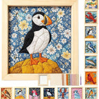 DIY No-Sew Fabric Art Kit – Textured Fabric Craft