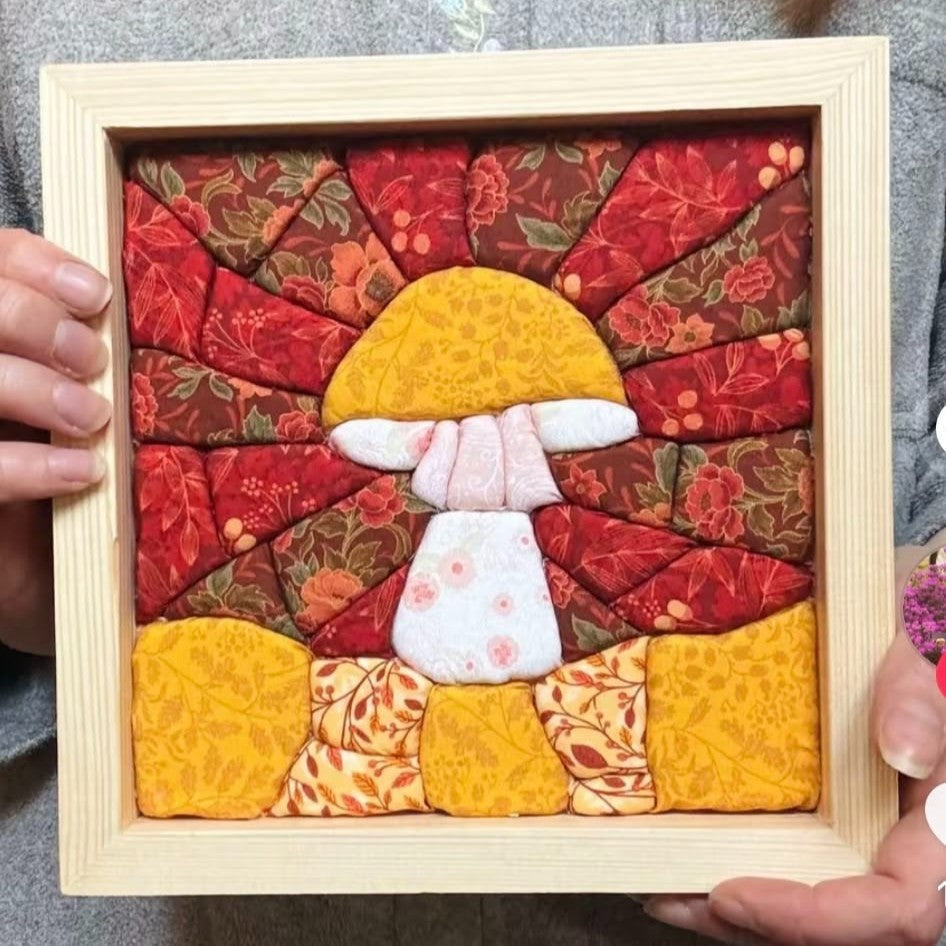 DIY No-Sew Fabric Art Kit – Textured Fabric Craft