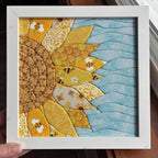 DIY No-Sew Fabric Art Kit – Textured Fabric Craft
