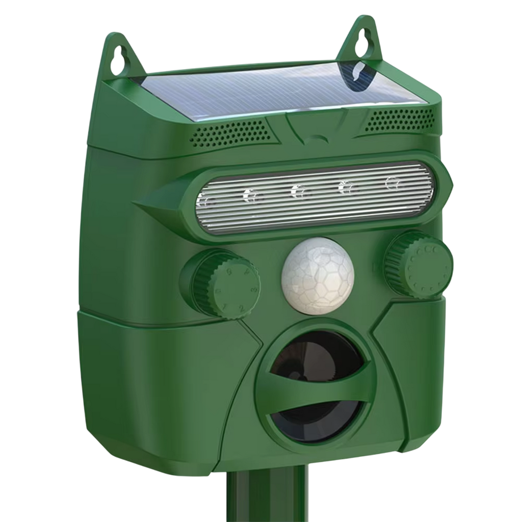 Ultrasonic Cat and Bird Deterrent with Solar Power for Gardens