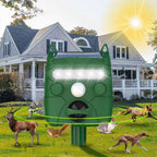 Ultrasonic Cat and Bird Deterrent with Solar Power for Gardens