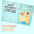 Farting Dog Birthday Card